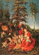 Lucas  Cranach The Rest on the Flight to Egypt